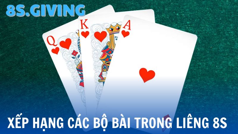 Cách xác định thứ hạng Liêng 8S 